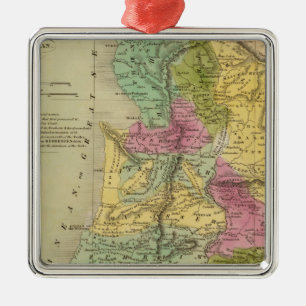 Palästina oder das heilige Land Silbernes Ornament