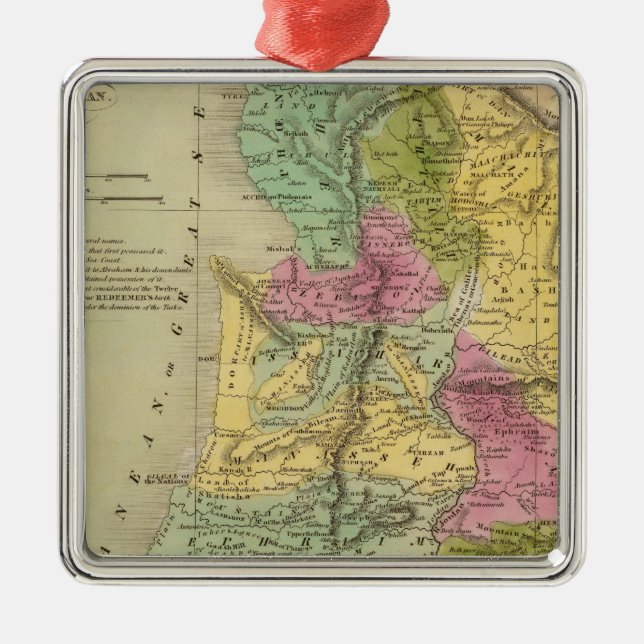 Palästina oder das heilige Land Silbernes Ornament (Vorne)