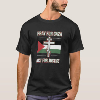 Palästina-Orthodox-Christen-Kreuz-Shirt T-Shirt