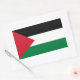 Palästina/palästinensische Flagge Rechteckiger Aufkleber (Umschlag)