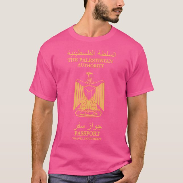 Palästina-Pass T-Shirt (Vorderseite)