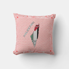 Palästina-Pillow - palästinensische Keffiyedekorat Kissen