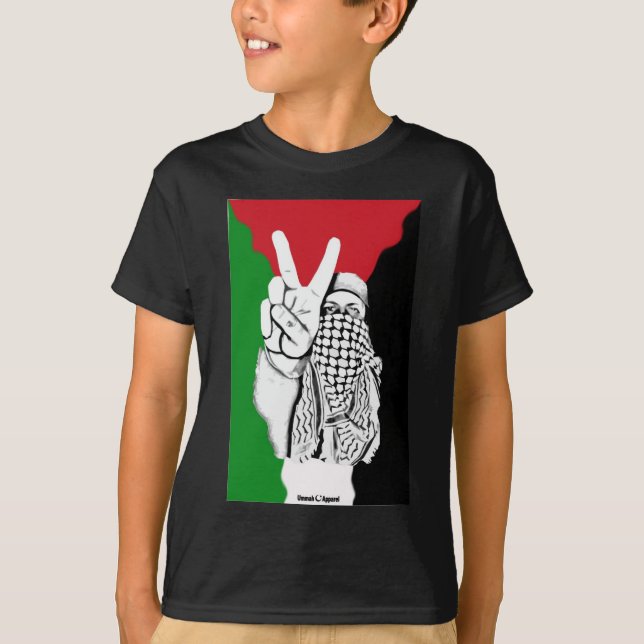 Palästina-Siegsflagge T-Shirt (Vorderseite)