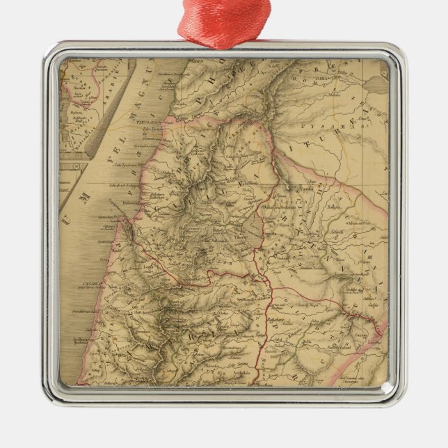 Palästina Silbernes Ornament (Vorne)