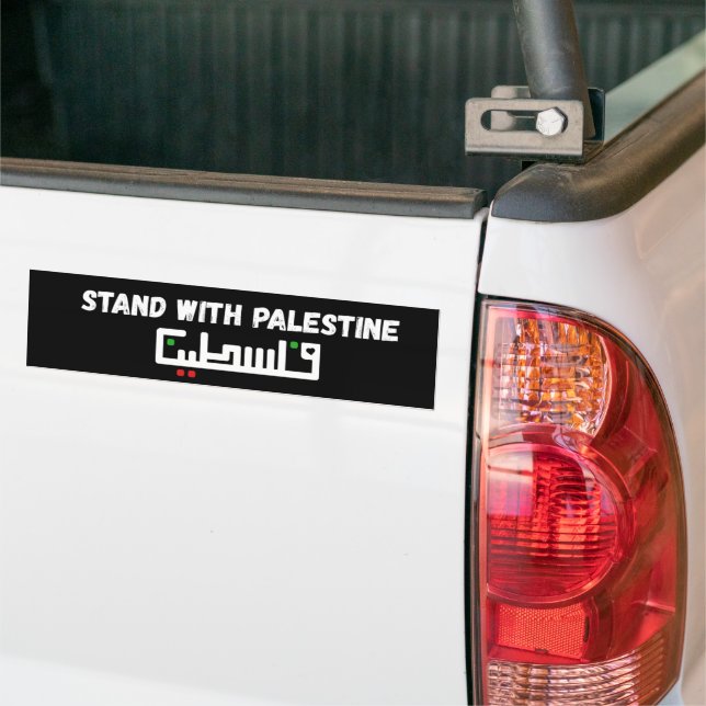Palästina-Solidarnosc-Autoaufkleber Autoaufkleber (Auf Lkw)