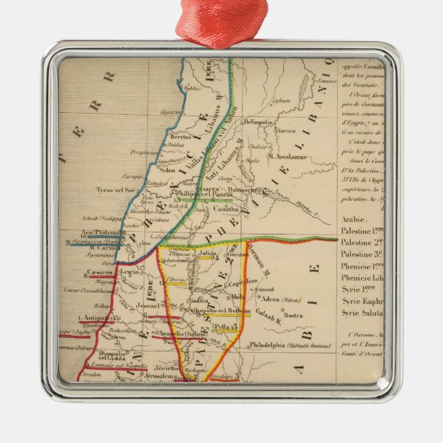 Palästina sous Constantin le Grand, 330 apres JC Silbernes Ornament (Vorne)