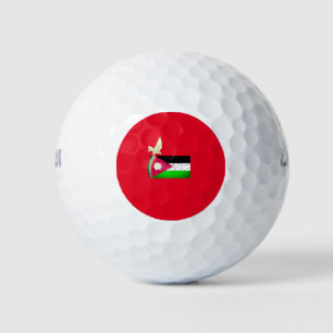 Palästina-Unterstützung Watermelon-Designs Golfball