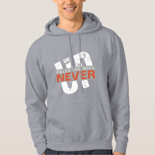PALÄSTINA WIRD NIE AUFGEBEN   Fettbrustprotest Hoodie