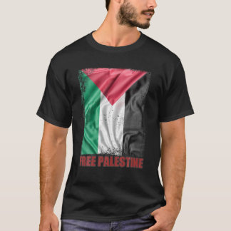 Palästinafahne arabisch-palästinensisch beängstige T-Shirt