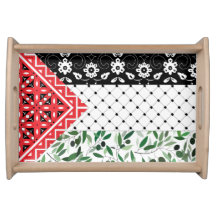 Palästinafahne Falastini Artwork Kuffiyeh Olives