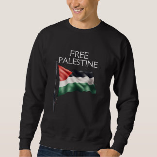 Palästinafahne im freien Gaza-Streifen Sweatshirt