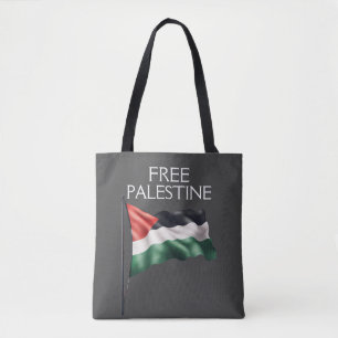 Palästinafahne im freien Gaza-Streifen Tasche