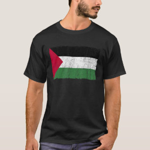 Palästinafahne stolz auf palästinensischen freien T-Shirt