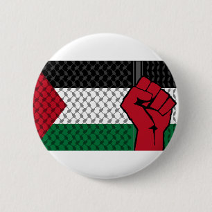 Palästinafahnen, Gaza Gerettet, freier Gaza-Streif Button