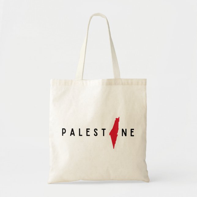 Palästinafreier palästinensischer Freier Gaza Tragetasche (Vorne)