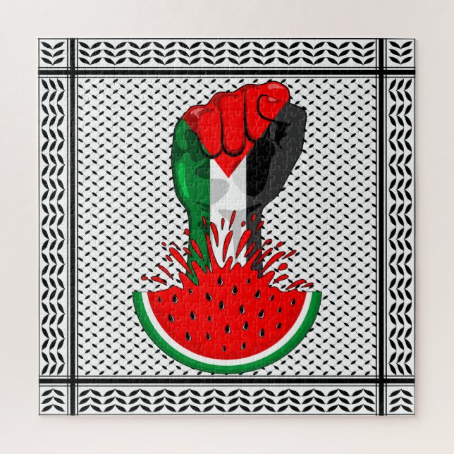 Palästinafreiheit fliegt auf Watermelon an (Vertikal)