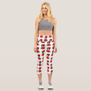 Palästinafreiheit fliegt auf Watermelon an Capri Leggings