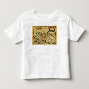 PalästinaPanoramakartePalästina 5 Kleinkind T-shirt