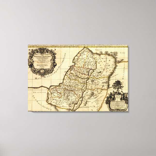 PalästinaPanoramaplanPalästina Leinwanddruck (Vorderseite)