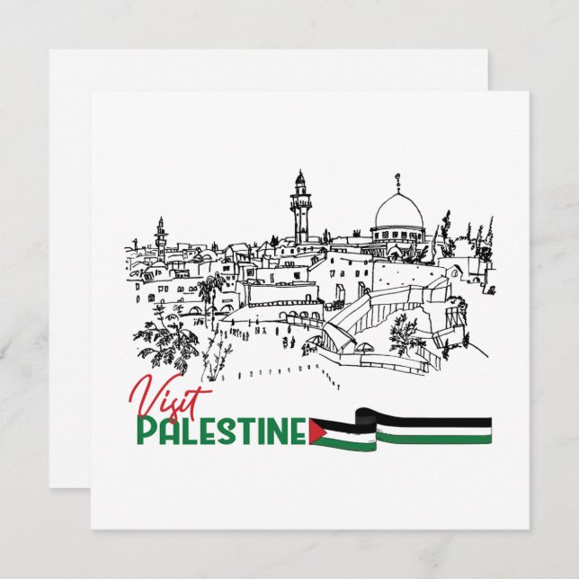 Palästinensererbe und Hoffnung (Vorne/Hinten)