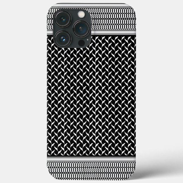 PalästinenserKeffiyeh Case-Mate iPhone Hülle (Rückseite)