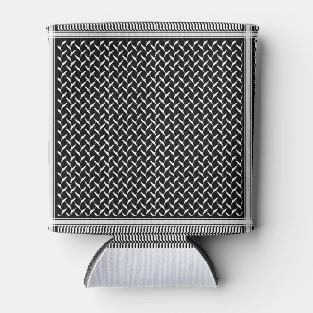 PalästinenserKeffiyeh Dosenkühler (Vorderseite)