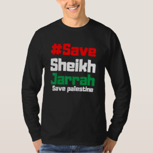 Palästinensische Fahne im freien Gaza-Streifen ara T-Shirt