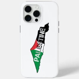 Palästinensische Flagge auf palästinensischer Land Case-Mate iPhone Hülle