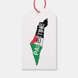 Palästinensische Flagge auf palästinensischer Land Geschenkanhänger
