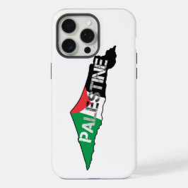 Palästinensische Flagge auf palästinensischer Land iPhone 15 Pro Max Hülle