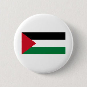 Palästinensische Flagge Button