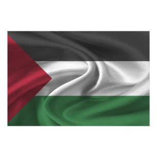 Palästinensische Flagge Fotodruck