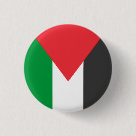 Palästinensische Flagge Freie Palästina angepasst Button