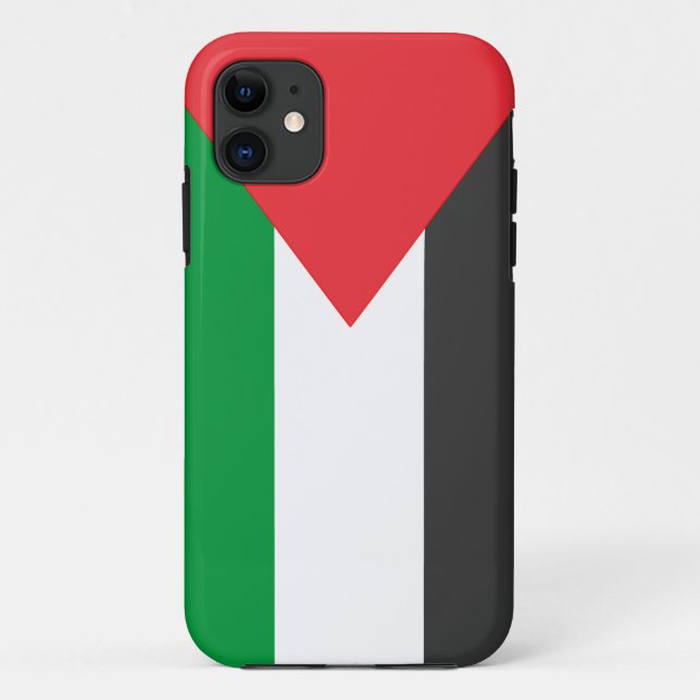 Palästinensische Flagge Freie Palästina angepasst Case-Mate iPhone Hülle (Rückseite)