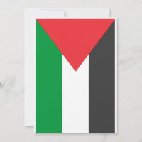Palästinensische Flagge Freie Palästina angepasst
