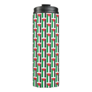 Palästinensische Flagge Freies Palästina individue Thermosbecher