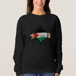 Palästinensische Flagge für Palästina Sweatshirt