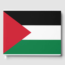 Palästinensische Flagge Gästebuch