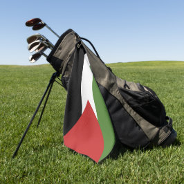 Palästinensische Flagge Golfhandtuch