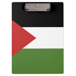 Palästinensische Flagge Klemmbrett