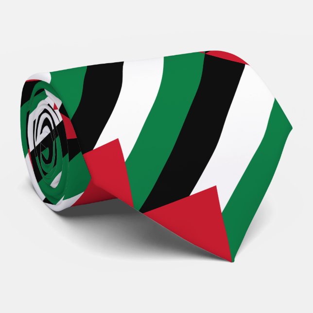 Palästinensische Flagge Krawatte (Gerollt)