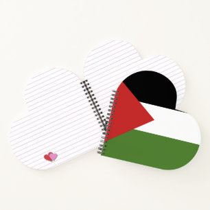 Palästinensische Flagge Notizbuch