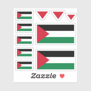 Palästinensische Flagge #pack3 (س ت ك ي ر ا ت ع ل  Aufkleber