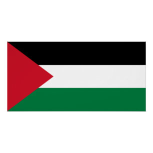 Palästinensische Flagge Poster