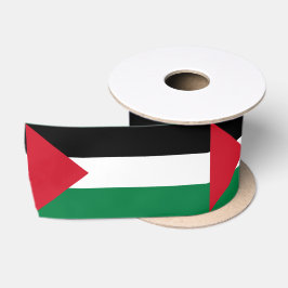 Palästinensische Flagge Satinband