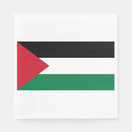 Palästinensische Flagge Serviette
