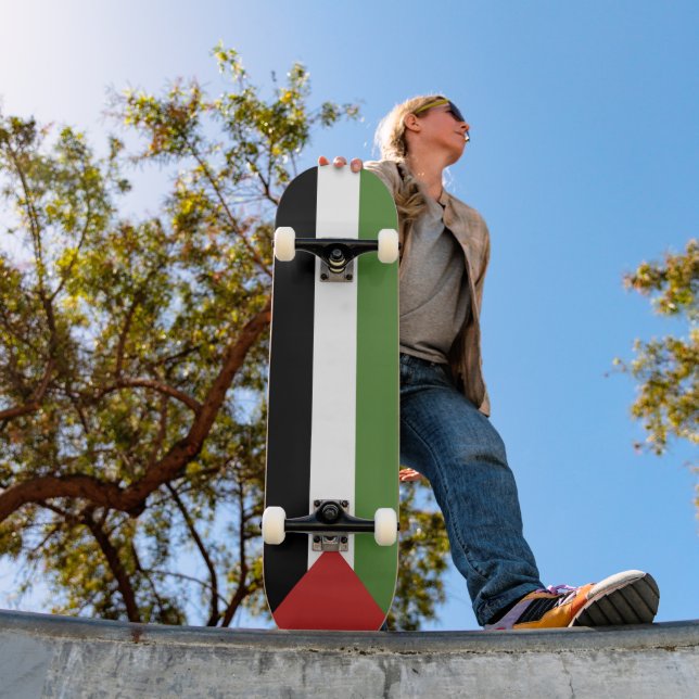 Palästinensische Flagge Skateboard (Außenbereich 1)