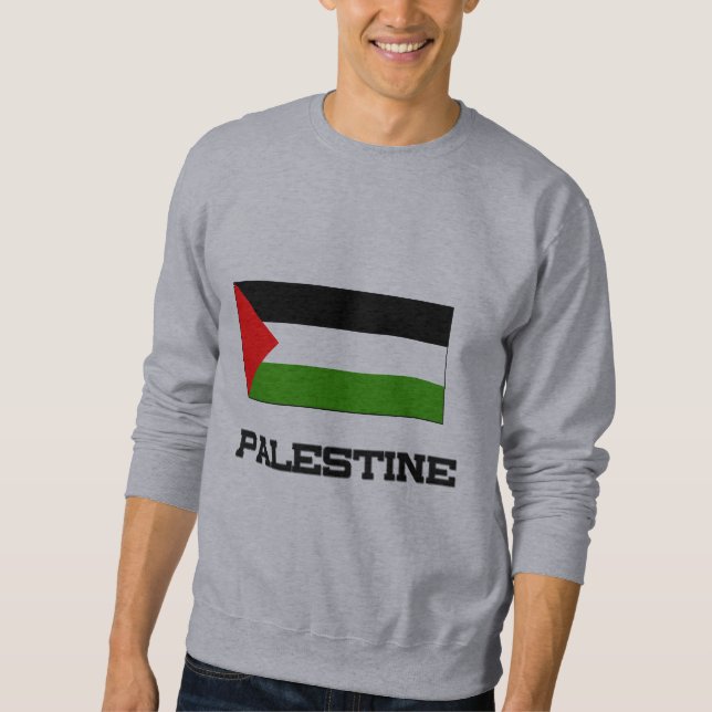 Palästinensische Flagge Sweatshirt (Vorderseite)