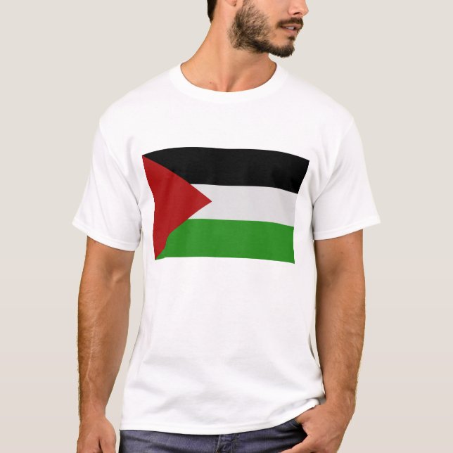Palästinensische Flagge T-Shirt (Vorderseite)