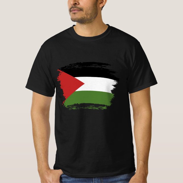 Palästinensische Flagge T-Shirt (Vorderseite)